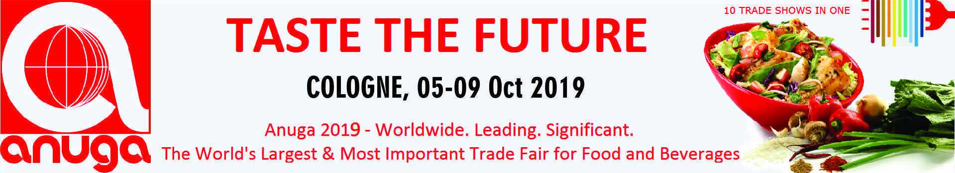 Anuga - Taste the future Cologne october 2019